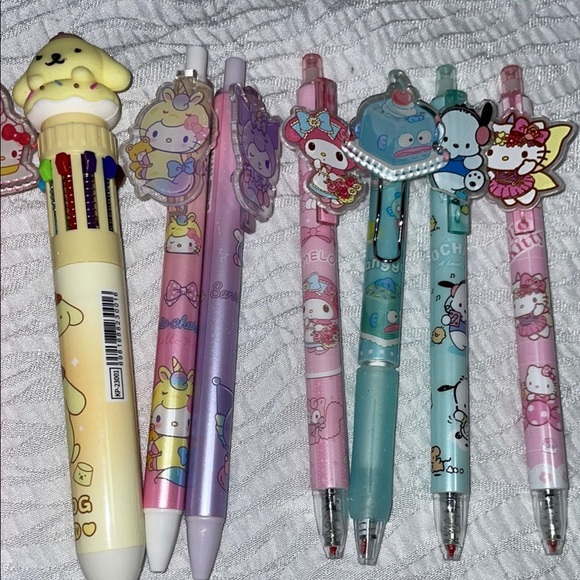 Sanrio Cute Character-Themed Kids Pens Set - Picture 3 of 3